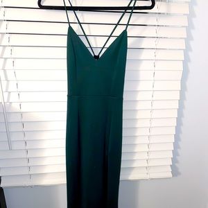 Emerald dress